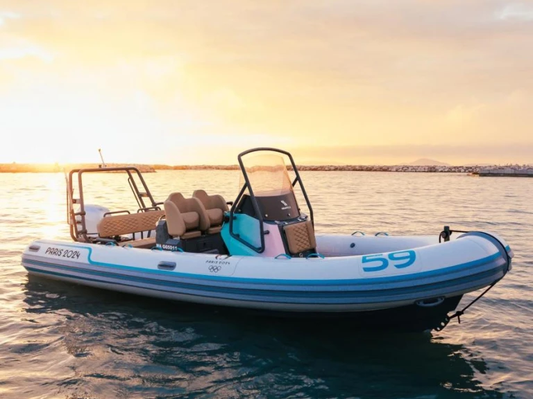 Vermietung Schlauchboot Highfield mit Führerschein