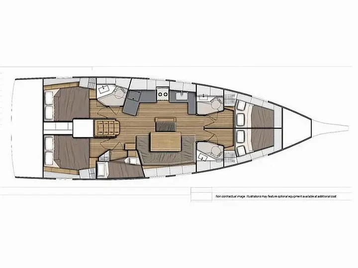 YachtCharter in Piräus - Bénéteau Oceanis 46.1/5 auf SamBoat