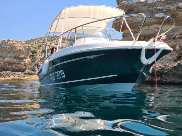 Vermietung Motorboot Jeanneau mit Führerschein