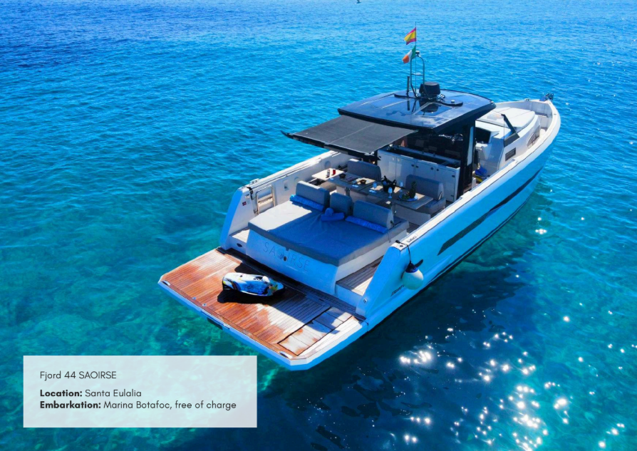 Motorboot mieten in Santa Eulària des Riu - Fjord Fjord 44 Open