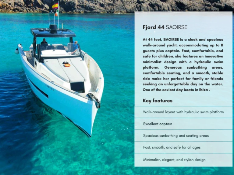 YachtCharter in Santa Eulària des Riu - Fjord Fjord 44 Open auf SamBoat