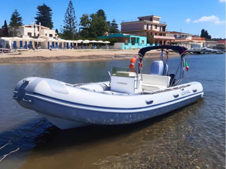Vermietung Schlauchboot Lomac mit Führerschein