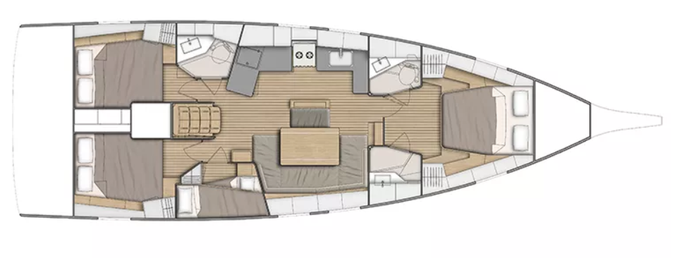 Bootsverleih Bénéteau Oceanis 46.1 Arzon Samboat