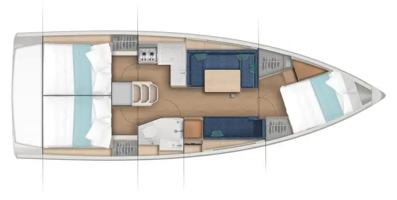 Segelboot mieten in Hyères - Jeanneau Sun Odyssey 380