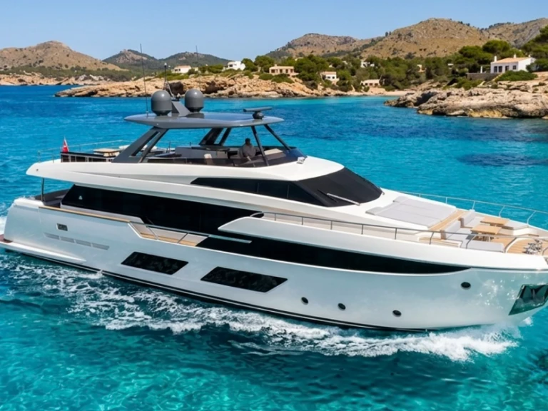 Boot mieten Ibiza Town günstig FERRETTI 920