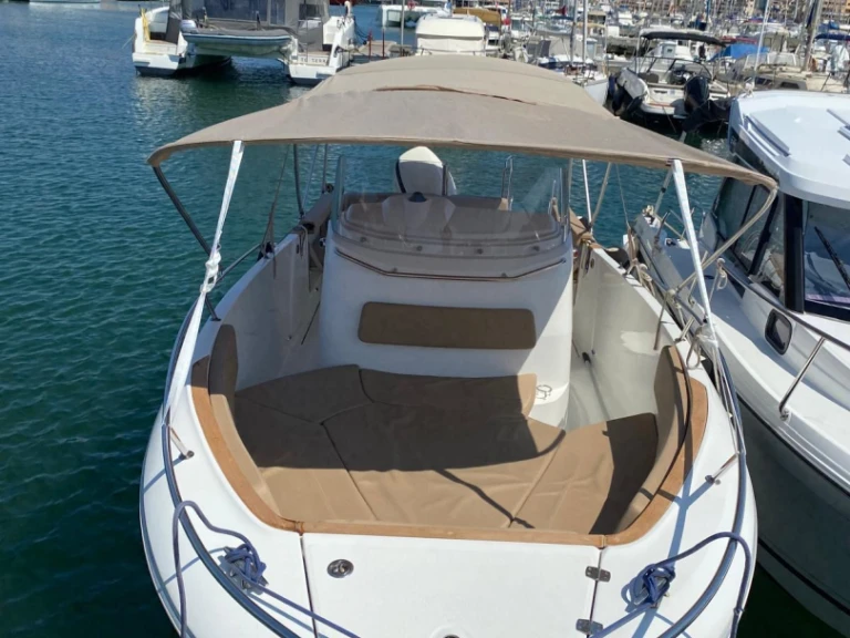 Vermietung Motorboot Jeanneau mit Führerschein