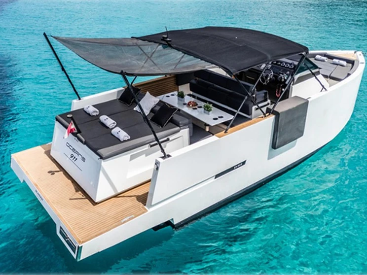 DE ANTONIO Yachts D33 Open mieten Ibiza Town