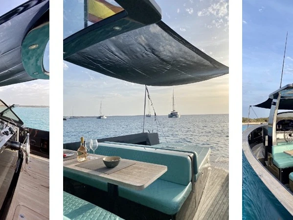 Motorboot mit oder ohne Skipper ALEN 42 ANKA mieten in Ibiza Town