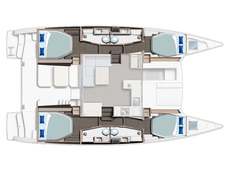 Katamaran mieten in Road Town -  Sunsail 424/4/4