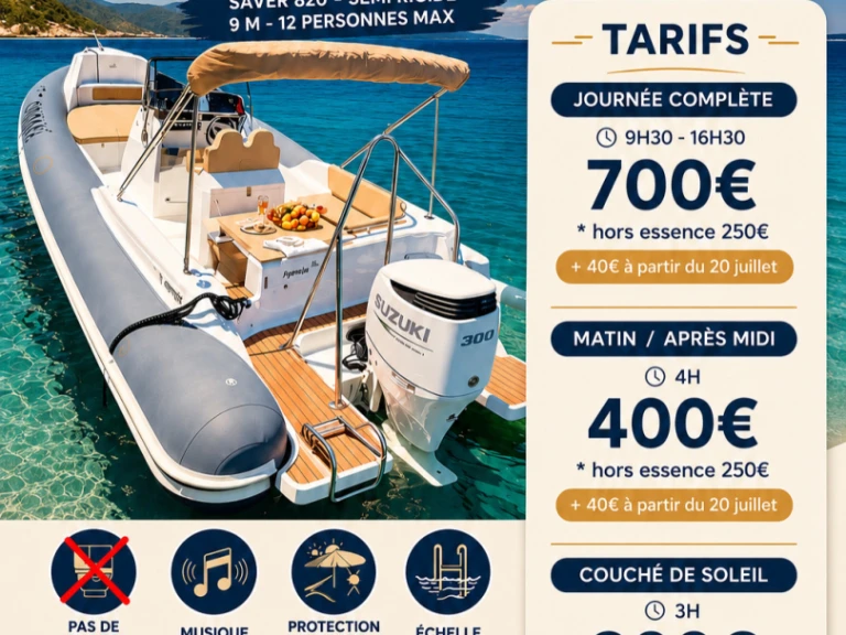 Boot mieten Porto-Vecchio günstig Salpa Soleil 30