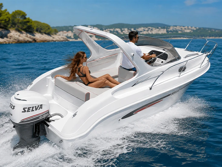 Vermietung Motorboot Selva-Marine mit Führerschein