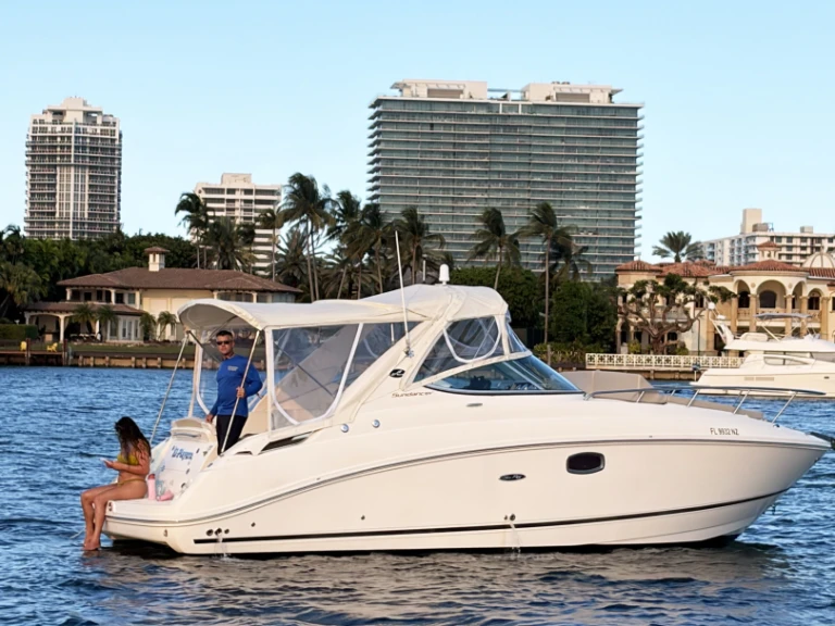 Motorboot mit oder ohne Skipper Sea Ray mieten in Miami