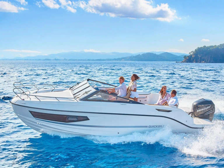 Vermietung Motorboot Quicksilver mit Führerschein