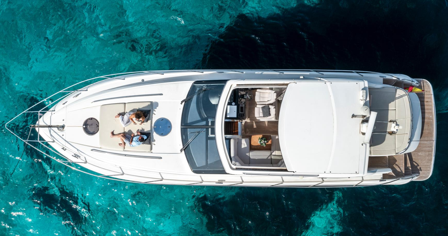 Motorboot mit oder ohne Skipper Princess mieten in Ibiza Town