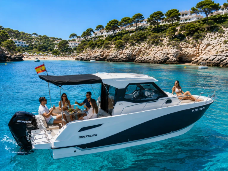 Quicksilver 675 Weekend mieten Palma de Mallorca