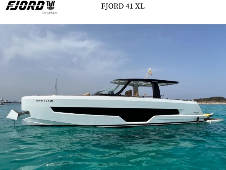 Vermietung Motorboot Fjord mit Führerschein