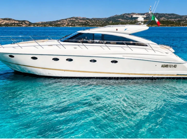 Princess Princess V53 mieten Port of Cannigione