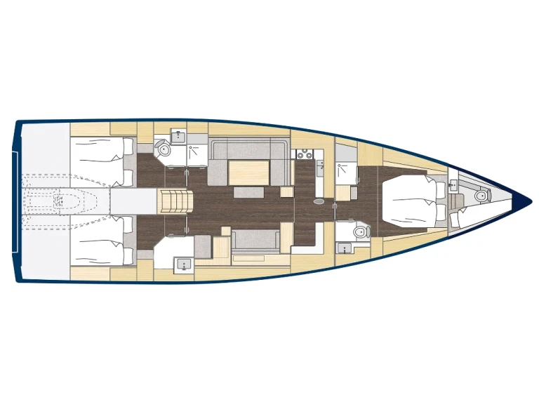 Ein Bavaria Bavaria C57 mieten in Olbia