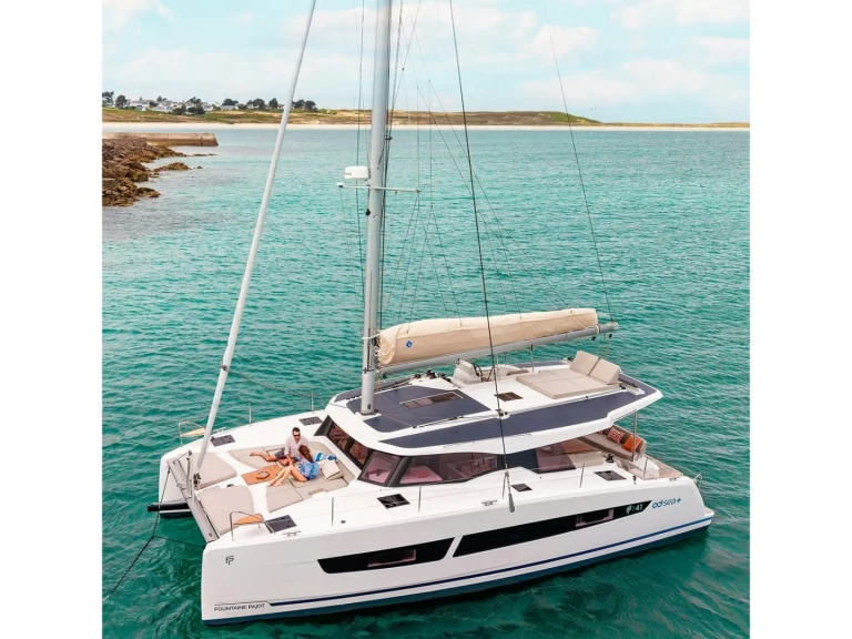 Boot mieten Volos günstig Fountaine Pajot New 41
