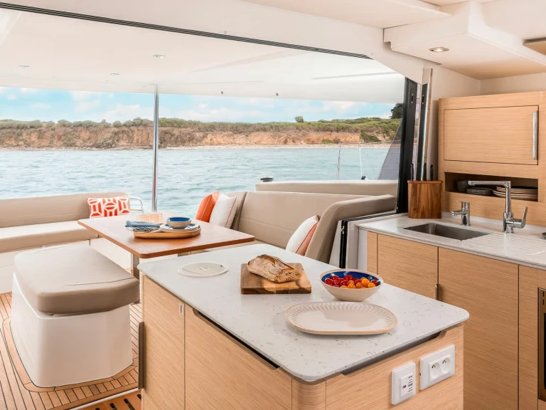 Boot mieten Volos günstig Fountaine Pajot New 41