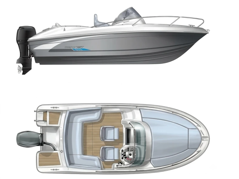 Motorboot mieten in Saint-Raphaël - Bénéteau Flyer 6.6 SUNdeck