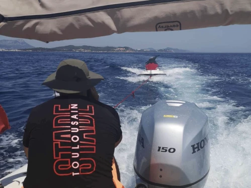 Vermietung Schlauchboot Bwa mit Führerschein