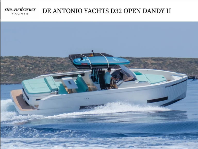 Vermietung Motorboot De Antonio mit Führerschein