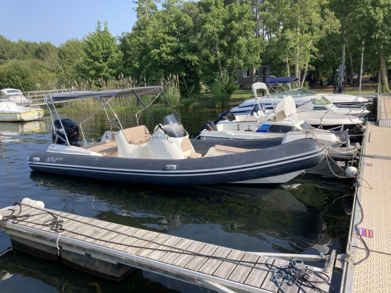 Boot mieten Sanguinet günstig Black Fin 8 Elegance