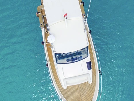 Vermietung Motorboot portofino 750wa mit Führerschein