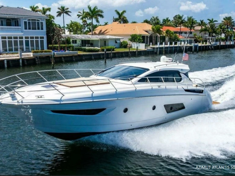 Vermietung Motorboot Azimut mit Führerschein