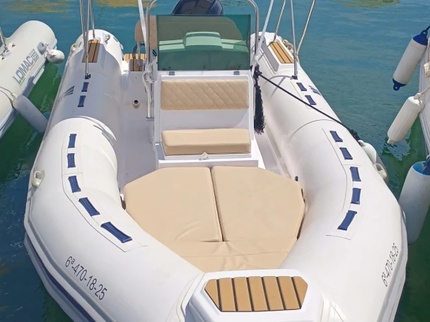 Vermietung Schlauchboot Tiger mit Führerschein
