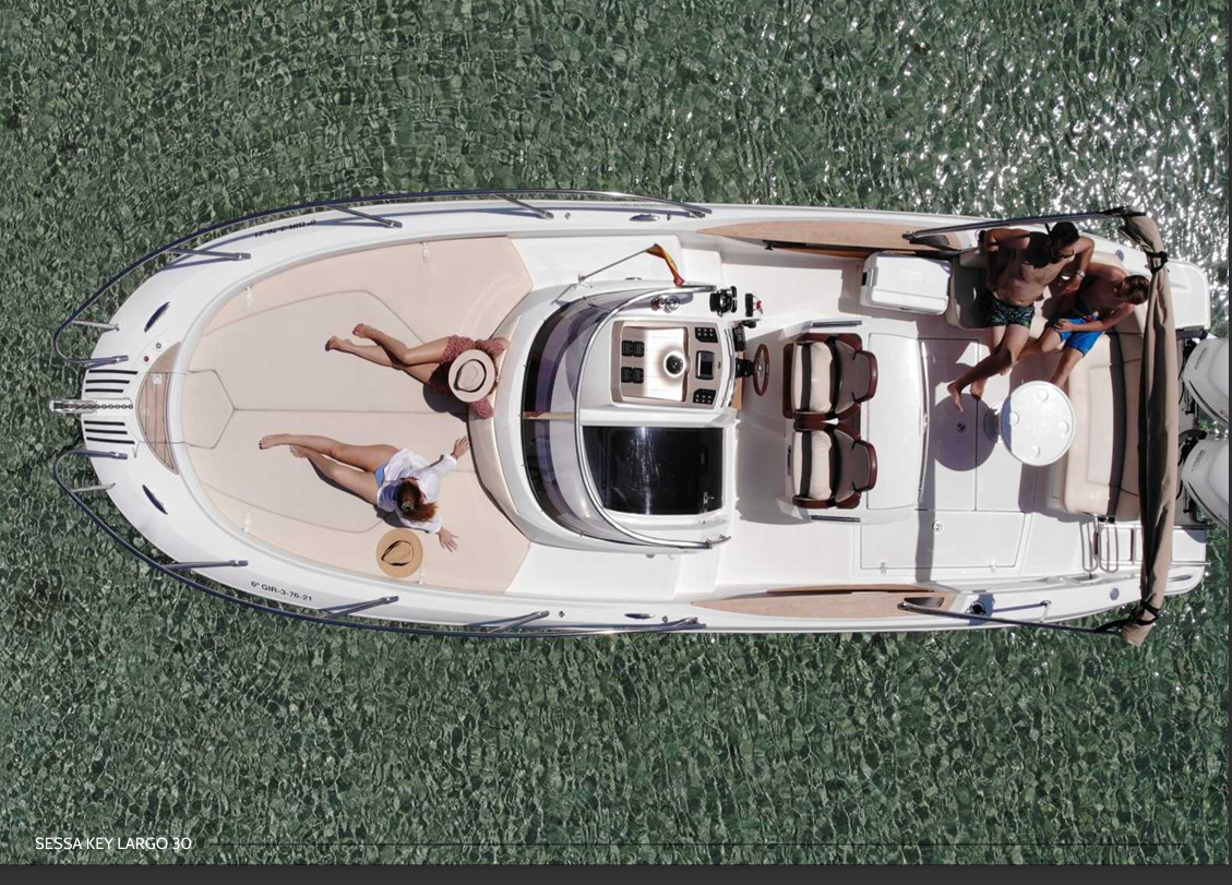 Bootsverleih Sessa Marine Key Largo 30 Ibiza Town Samboat