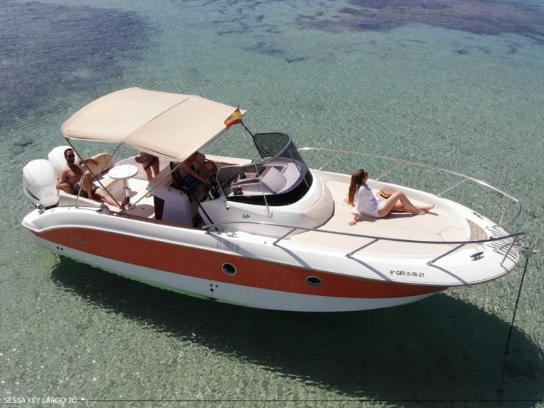 Motorboot mit oder ohne Skipper Sessa Marine mieten in Ibiza Town