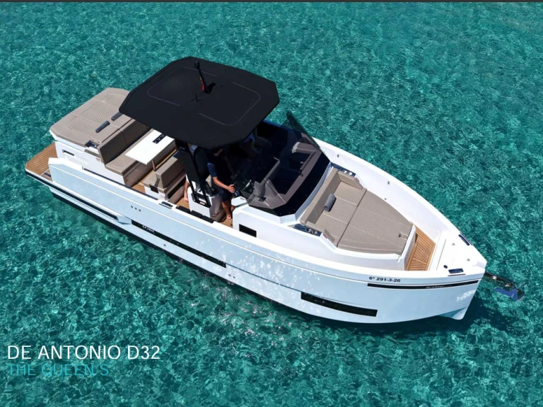 Motorboot mit oder ohne Skipper De Antonio mieten in Ibiza Town