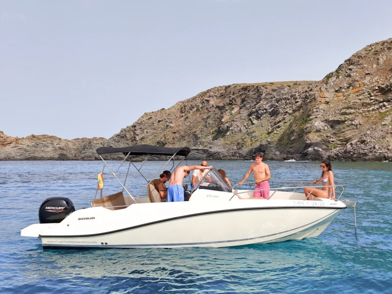 YachtCharter in Mahón - Quicksilver Activ 675 Open auf SamBoat