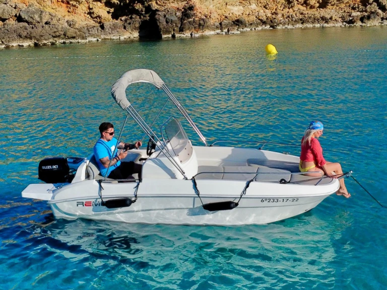 Boot mieten Sant Antoni de Portmany günstig Remus 450 open
