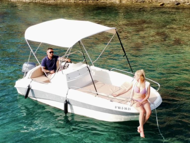 Bootsverleih Quicksilver Activ 455 Open Sant Antoni de Portmany Samboat