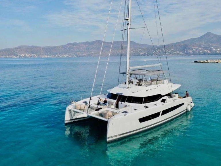 Ein Fountaine Pajot Fountaine Pajot Samana 59 (5 cab) mieten in Álimos