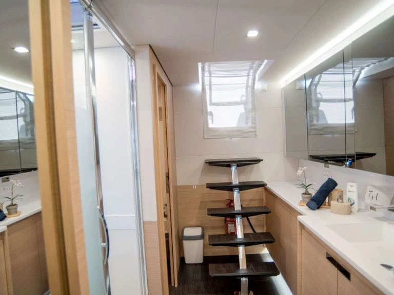 Boot mieten Piräus günstig Fountaine Pajot Samana 59 (4 cab)