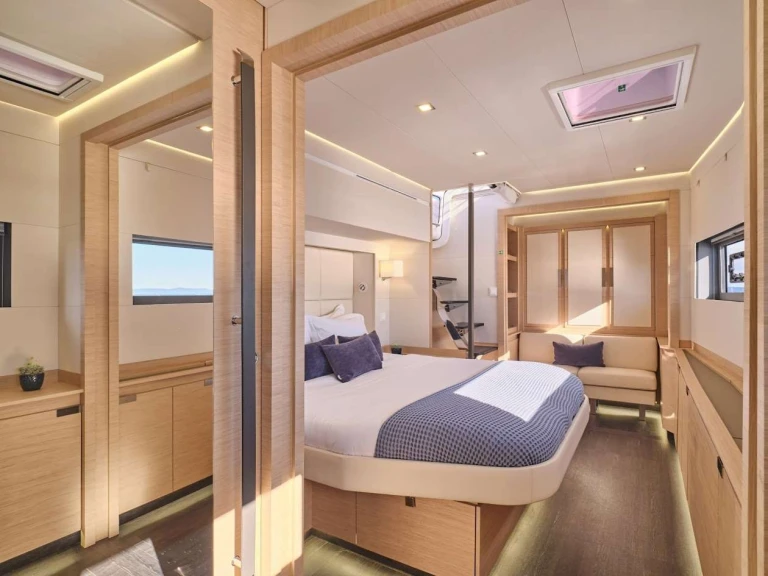 Boot mieten Néa Péramos günstig Fountaine Pajot Power Alegria 67 (5 cab)