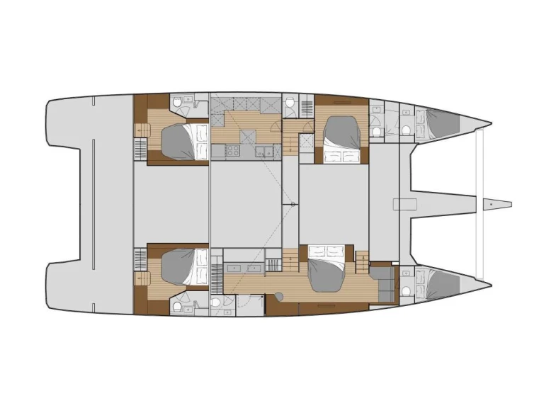 Katamaran mit oder ohne Skipper Fountaine Pajot mieten in Kallithea