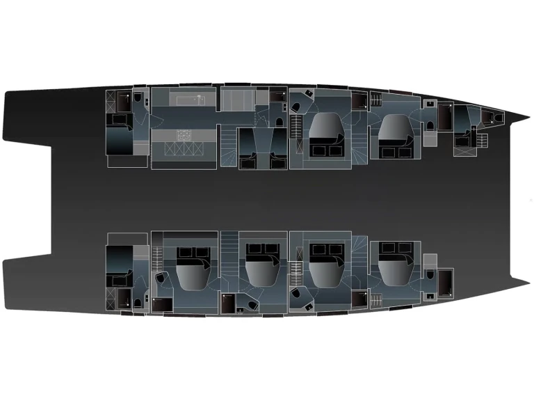 Yacht mieten in Álimos - Fountaine Pajot Fountaine Pajot Power 80 (6 cab)