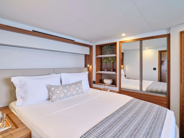 Ein Fountaine Pajot Fountaine Pajot Thira 80 mieten in Néa Péramos