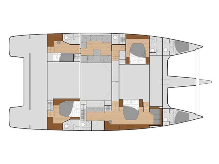 Katamaran mit oder ohne Skipper Fountaine Pajot mieten in Néa Péramos