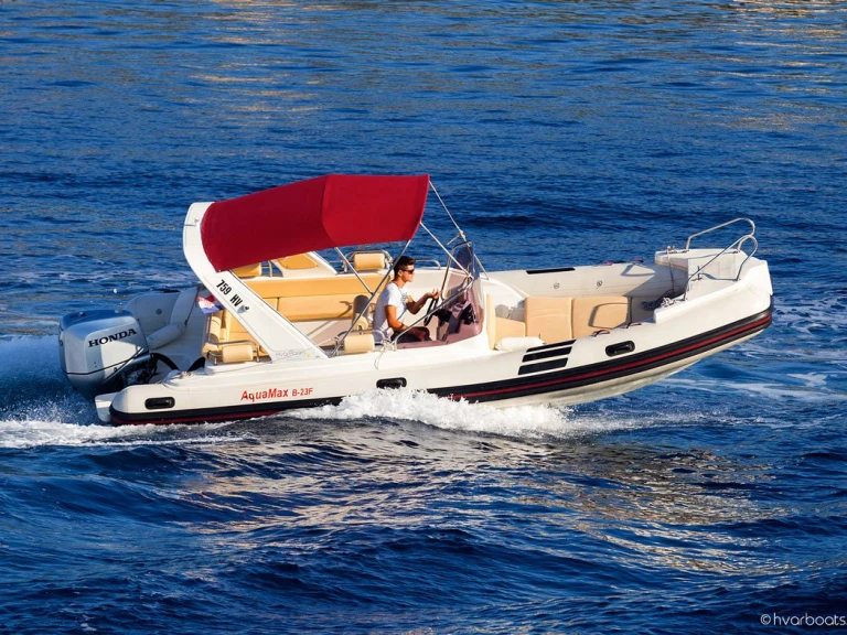Vermietung Schlauchboot Barracuda Yachts mit Führerschein