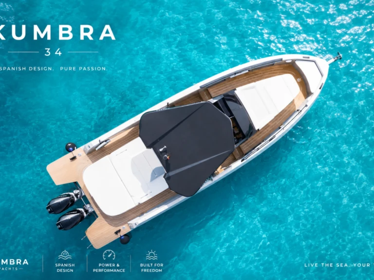 Ein KUMBRA Kumbra 34 mieten in Mykonos Port
