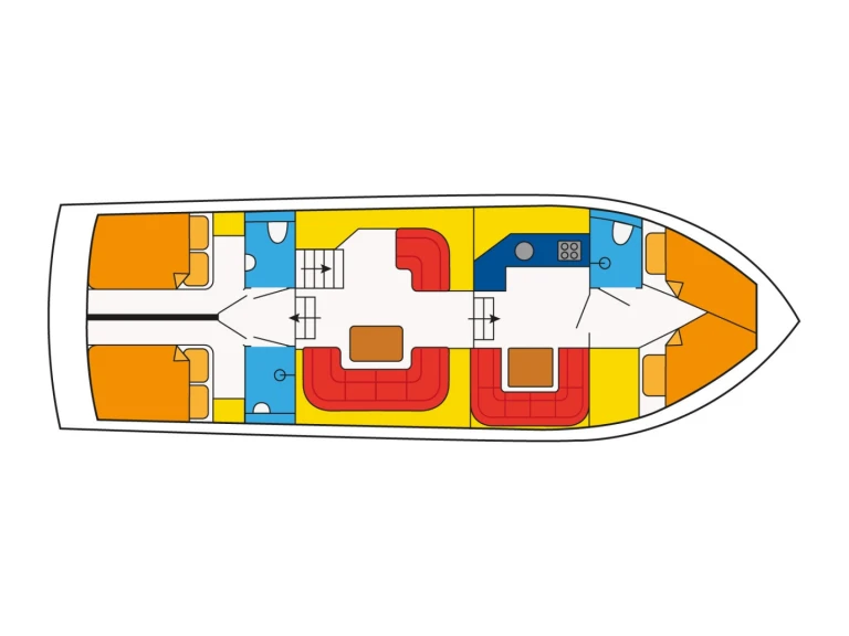 Boot mieten Akkrum günstig Nowee Novi 42