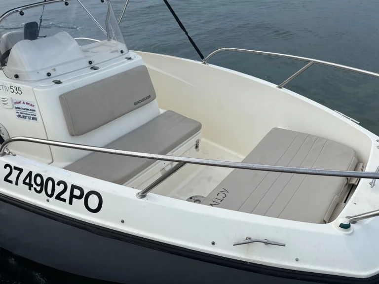Vermietung Motorboot Quicksilver mit Führerschein