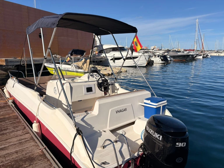 Vermietung Motorboot Remus mit Führerschein