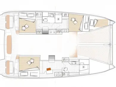 Katamaran mit oder ohne Skipper Bénéteau mieten in Arzon